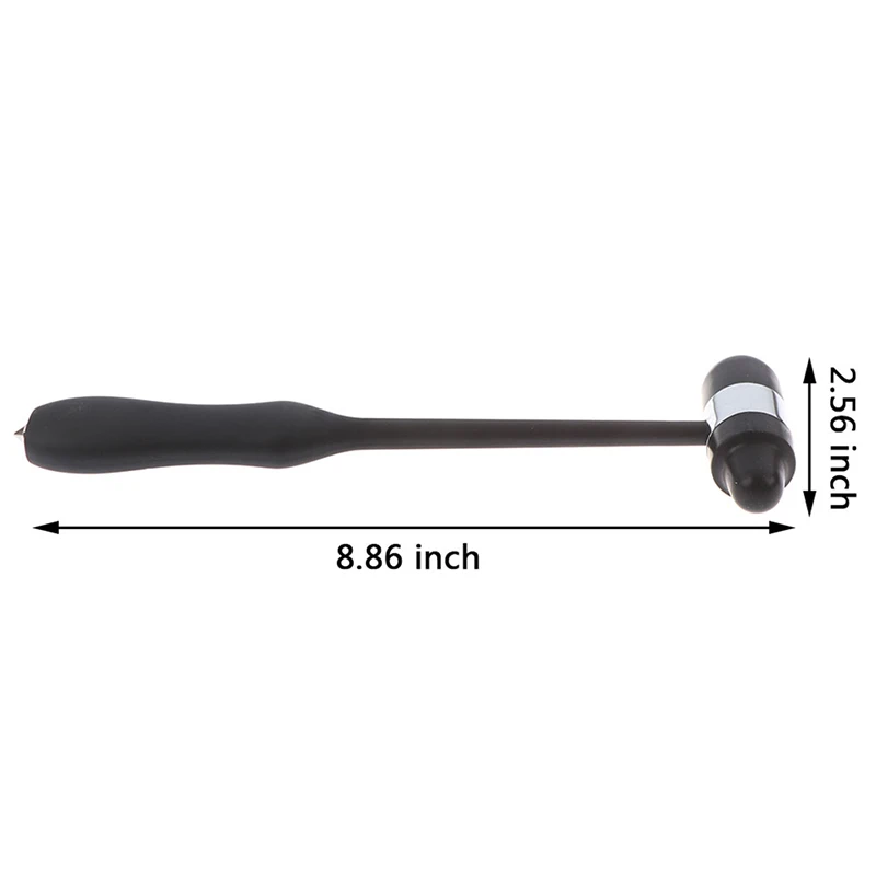 Martelo de Percussão Neurológico Preto Duas Cabeças - Imagem 6