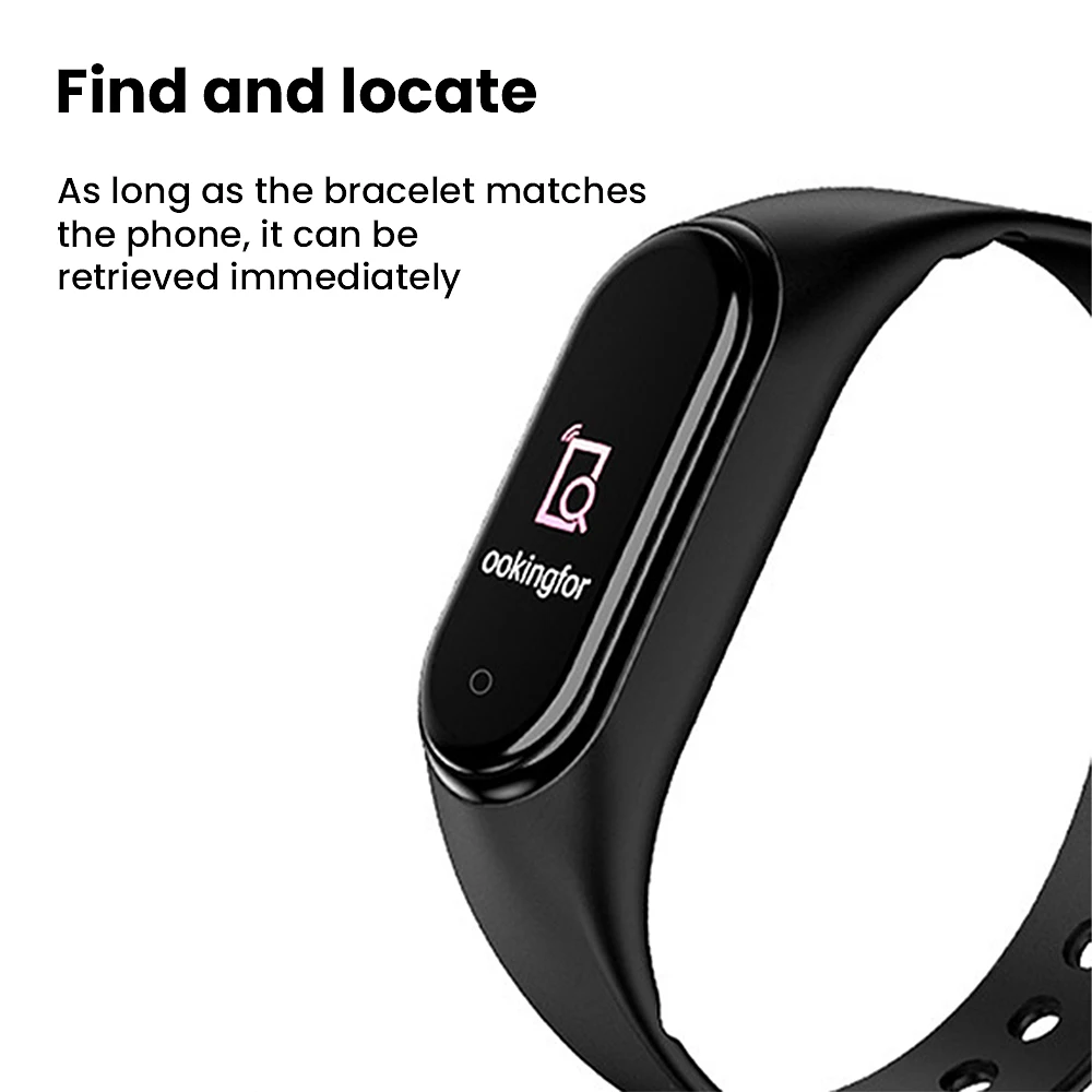 Smartwatch Digital Monitor Cardíaco Pedômetro Preto - Imagem 3