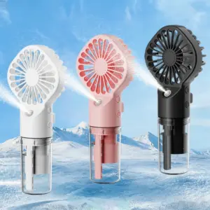 ventilador umidificador portátil mini
