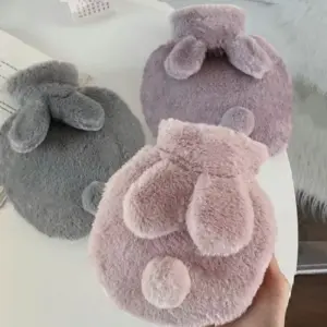 bolsa de água quente pelúcia coelho