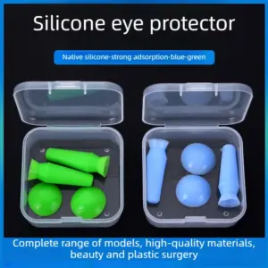 protetor ocular silicone pálpebra dupla