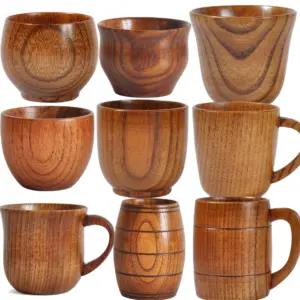 copo de madeira artesanal