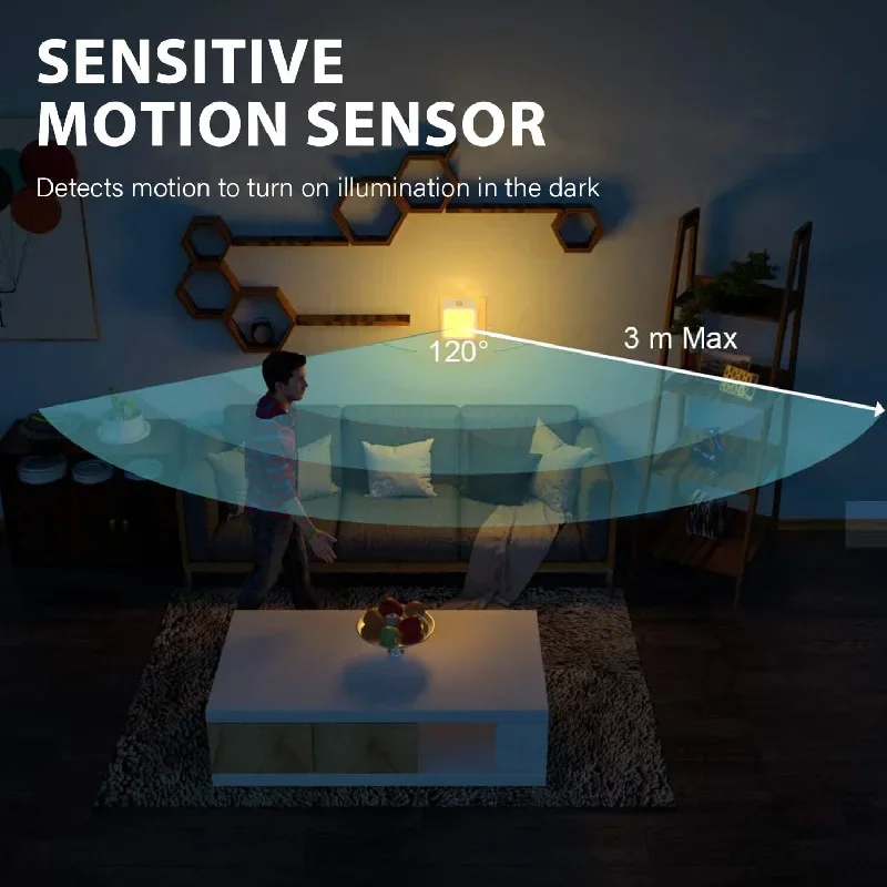 Luz Noturna com Sensor de Movimento Bivolt - Imagem 2
