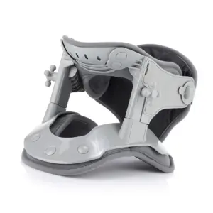colar cervical ajustável tração suporte térmico