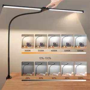 luminária de mesa led dupla