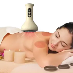 massageador portátil gua sha ventosa