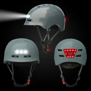 capacete de ciclismo led integrado