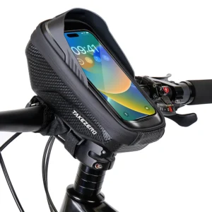 suporte de telefone para bicicleta impermeável