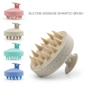 escova de shampoo de silicone
