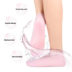 meia de silicone hidratante para pés