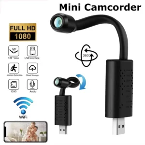 câmera mini usb portátil 1080p hd sem fio