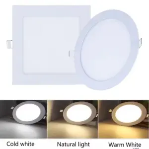 painel led downlight embutido