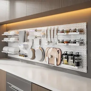 organizador painel perfurado parede