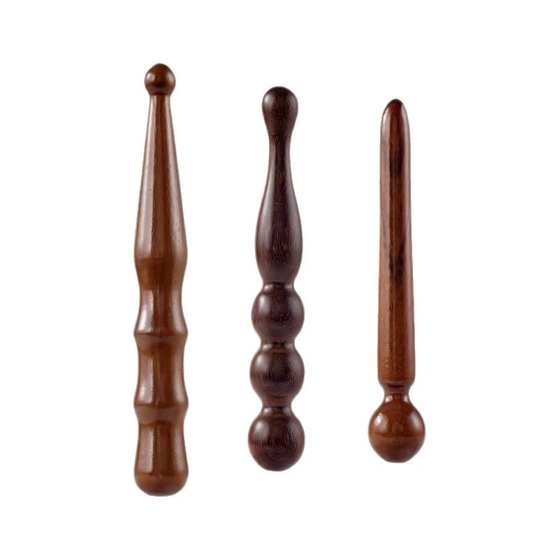 bastão massageador sândalo acupressão