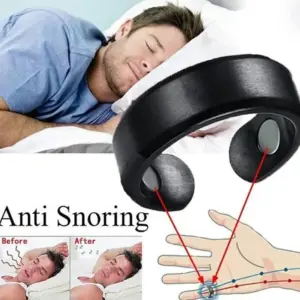 anel antirronco acupressão