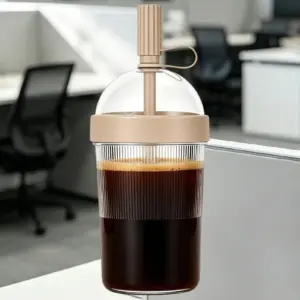 copo de café reutilizável com tampa