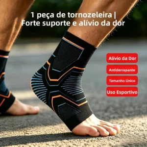 suporte de tornozelo ajustável esportes
