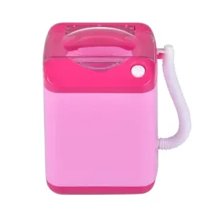 mini máquina de limpeza de pincéis de maquiagem