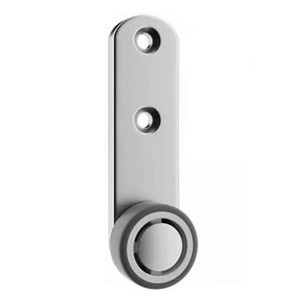 Polia de Porta de Madeira Suporte Caído Aço Galvanizado - Imagem 4