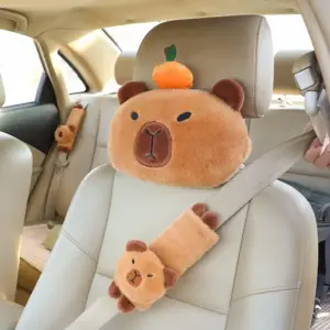 almofada de pescoço e ombro capivara