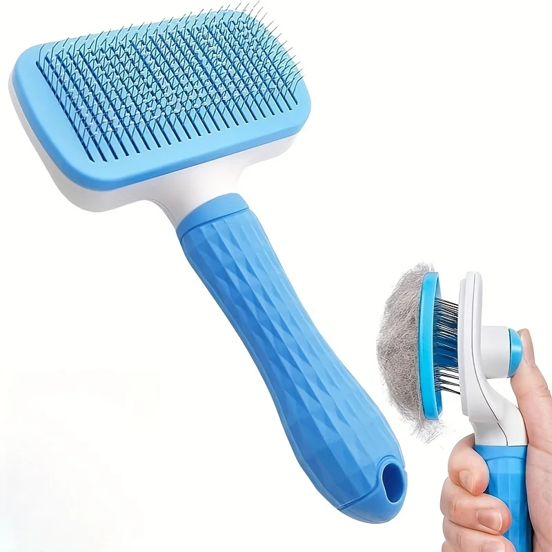 Escova Removedora de Pelos para Cães e Gatos Preto - Imagem 6