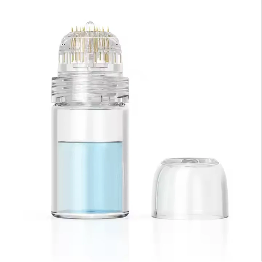 Derma Stamp 20 Pinos Titânio 0.25mm Aplicador Sérum 5ml - Imagem 4