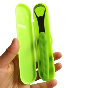 raspador de língua aço inoxidável
