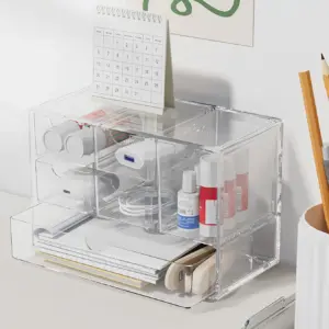 organizador acrílico maquiagem 6 gavetas