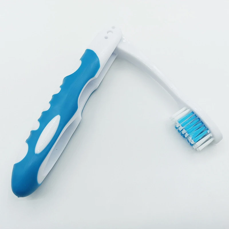 escova de dentes dobrável portátil