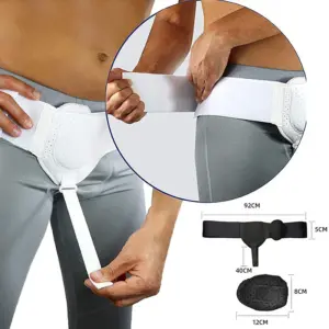 cinto de suporte inguinal elástico