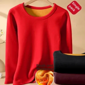 camiseta térmica feminina gola redonda
