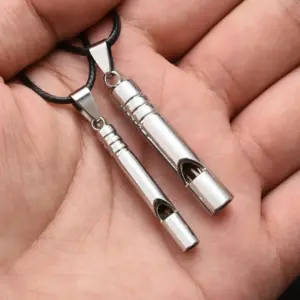 apito de emergência de titânio