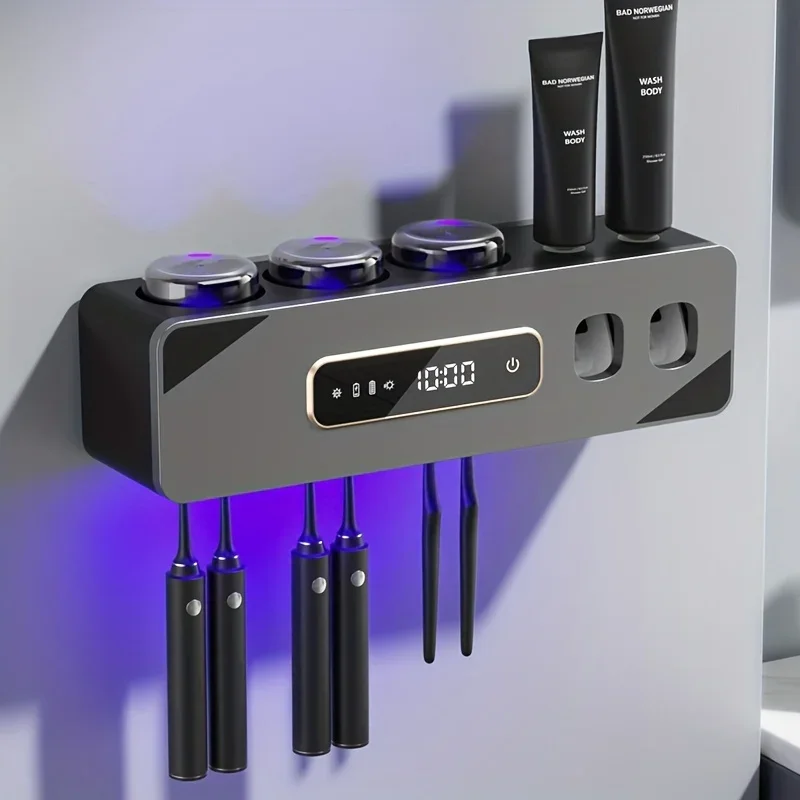 suporte de escova de dentes UV