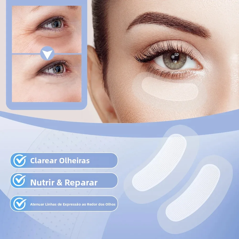 Máscara de Microagulhas para Olhos Ácido Hialurônico 1 par - Imagem 3