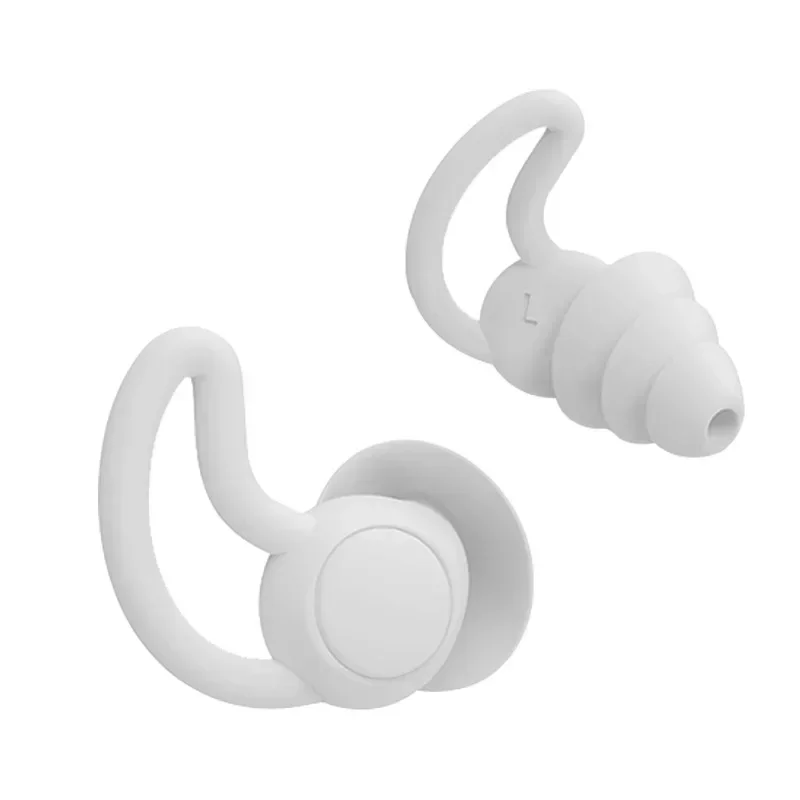 Par de Protetores de Ouvido de Silicone para Natação e Sono - Imagem 4