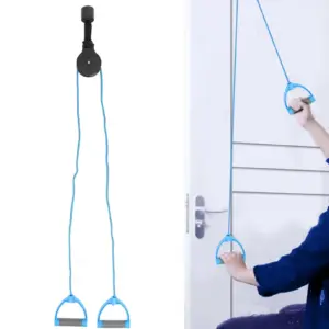 sistema de polia de ombro para porta