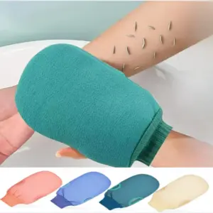 luva esfoliante corporal