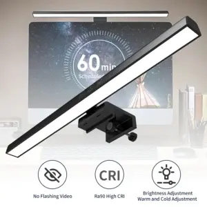 lâmpada de mesa led monitor usb