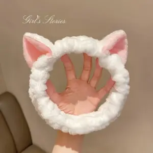 headband spa orelha de gato