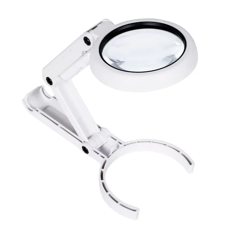 Lupa Portátil Dobrável com LED 5X e 11X - Imagem 3