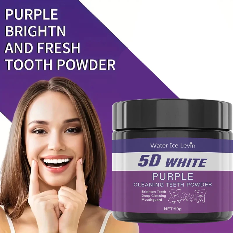 Pó de Limpeza Dental Roxo Sem Sulfato - Imagem 5
