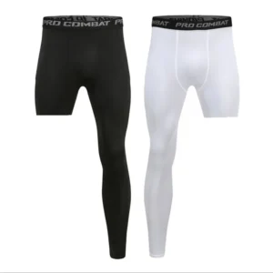 calça de compressão masculina esportiva