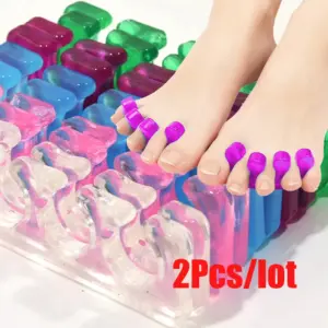 separador de dedos de silicone