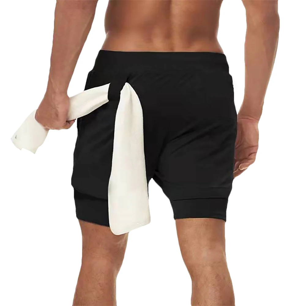 Short Masculino Esportivo 2 em 1 para Corrida - Imagem 4