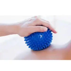 bola de massagem espetada
