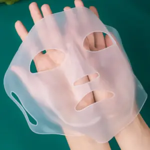 máscara facial silicone reutilizável
