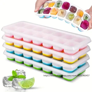 molde cubo de gelo silicone flexível