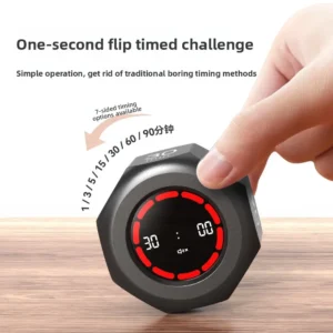 temporizador flip mini sensor de gravidade