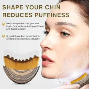 escova de massagem facial linfática