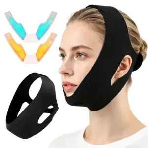 modelador facial em v com gelo